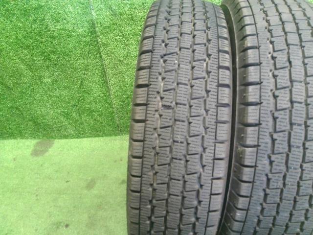 【中古】12インチ 冬 スタッドレスタイヤ 145/80R12 2本 ブリヂストン 24年製 W300   自社品番250278