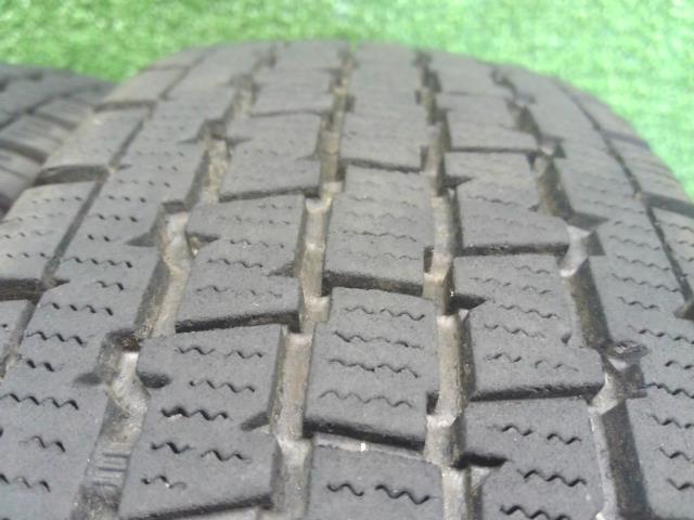 【中古】12インチ 冬 スタッドレスタイヤ 145/80R12 2本 ブリヂストン 24年製 W300   自社品番250278