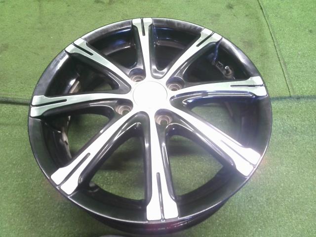 【中古】BALMINUM 15インチ アルミホイール 4本 ワゴンR外し  自社品番250287