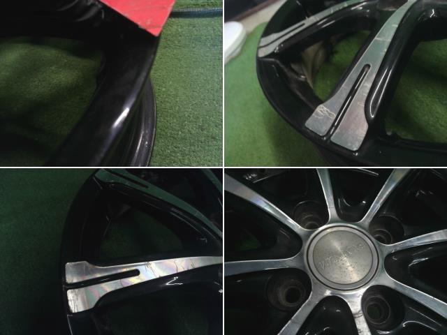 【中古】BALMINUM 15インチ アルミホイール 4本 ワゴンR外し  自社品番250287