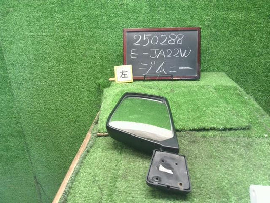 【中古】ジムニー E-JA22W 左ドアミラー サイドミラー 84702-82CA0-5PK 自社品番250288 Y33