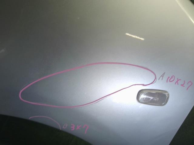 【中古】プリウス ZA-NHW20 左フロントフェンダー 53802-47010 自社品番250309 1C0