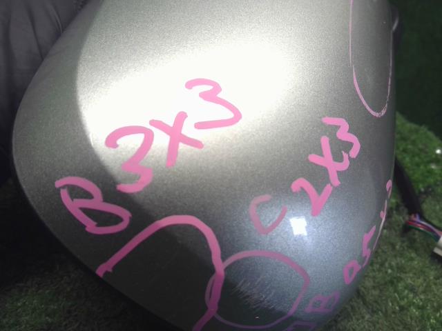 【中古】プリウス ZA-NHW20 右ドアミラー サイドミラー 87910-47090 自社品番250309 1C0