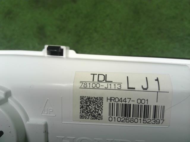 【中古】フリード DAA-GB7 スピードメーター 78100-TDL-J11 自社品番250311 B553P