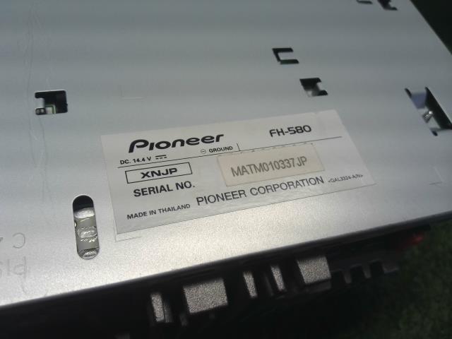 【中古】カロッツェリア FH-580 オーディオ バモス外し  自社品番250314
