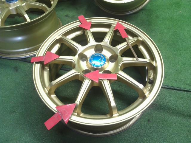 【中古】AL 16インチ アルミホイール 4本 プリウスα外し  自社品番250324