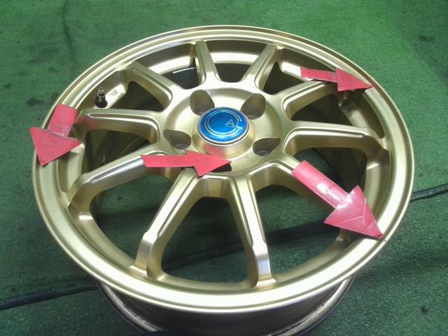 【中古】AL 16インチ アルミホイール 4本 プリウスα外し  自社品番250324