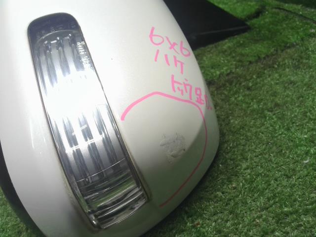 【中古】アルファード DBA-ANH25W 左ドアミラー サイドミラー 87940-58070 自社品番250325 070