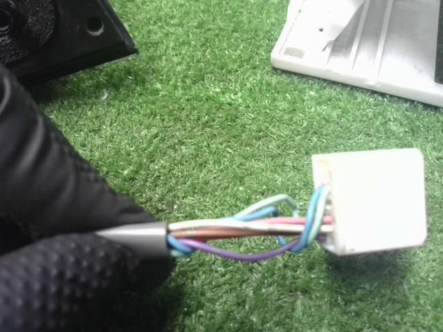 【中古】アルファード DBA-ANH25W 左ドアミラー サイドミラー 87940-58070 自社品番250325 070