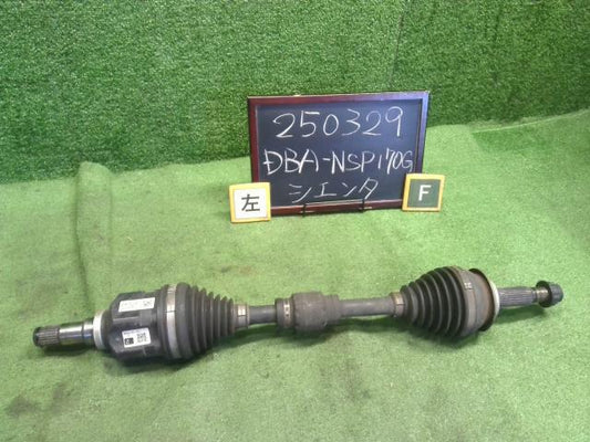 【中古】シエンタ DBA-NSP170G 左フロントドライブシャフト 43420-52330 自社品番250329 8T7