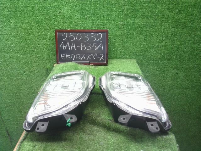 【中古】ｅＫクロススペース 4AA-B35A 左右 フォグランプ MQ716668 自社品番250332 W37F28