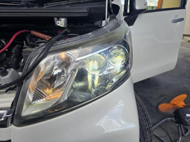 【中古】ムーヴ DBA-LA110S 左ヘッドランプ ライト 81150-B2740 自社品番250333 W24