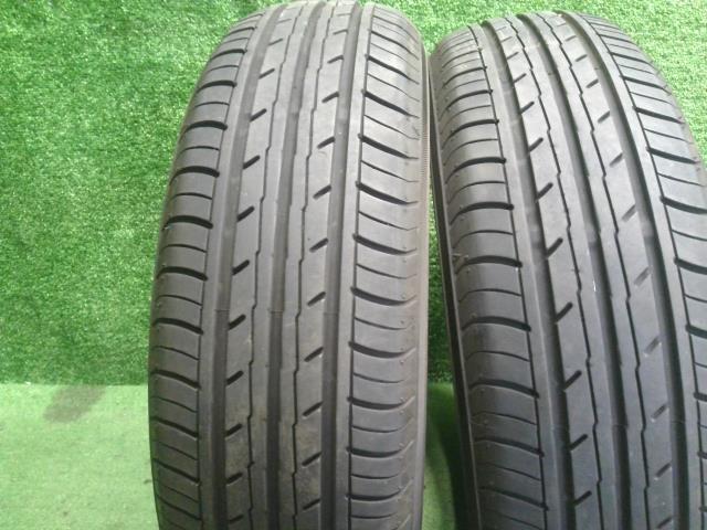 【中古】14インチ 夏 ノーマルタイヤ 155/65R14 2本 ヨコハマ 24年製  自社品番250343
