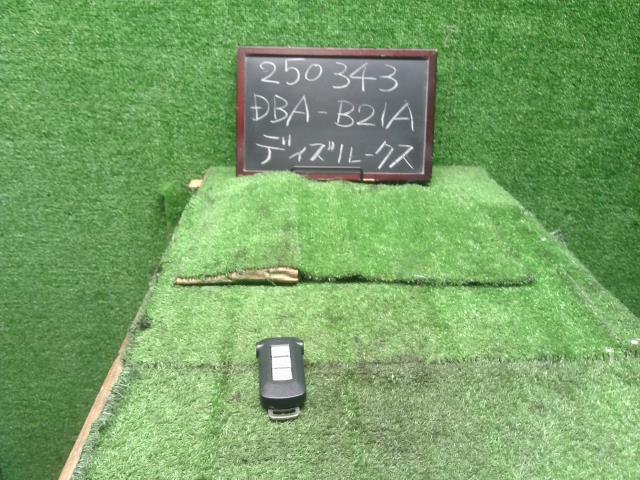 【中古】デイズルークス DBA-B21A キーレスリモコン スマートキー 285E3-6A01E 自社品番250343 X42