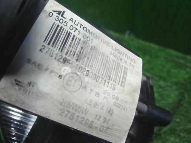 【中古】BMW ミニ ABA-MF16S 左右フォグランプ ライト 63 17 2 751 293 自社品番250353