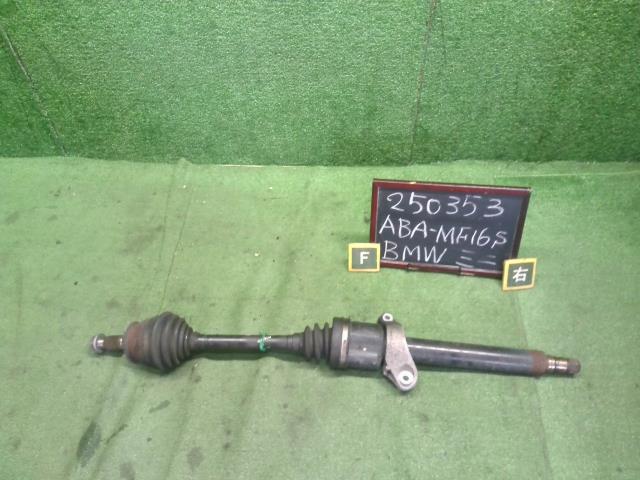 【中古】BMW ミニ ABA-MF16S 右フロントドライブシャフト 31 60 8 605 468 自社品番250353