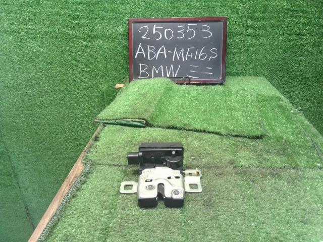 【中古】BMW ミニ ABA-MF16S リアゲート バックドアロック 51 24 2 754 528 自社品番250353