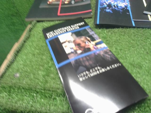 【中古】BMW ミニ ABA-MF16S 取扱説明書 ケース付  自社品番250353