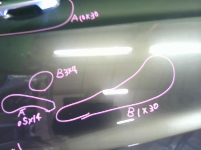 【中古】ヴェゼル DAA-RU3 右フロントドア 67010-T7A-300ZZ 自社品番250354 G539P