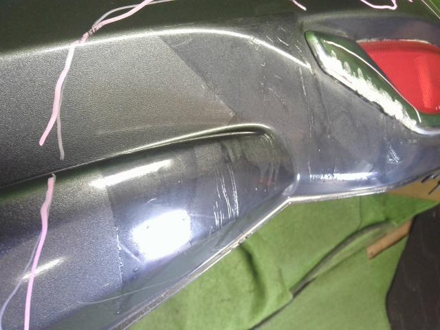 【中古】ヴェゼル DAA-RU3 リアバンパー 71501-T7B-000 自社品番250358 NH788P