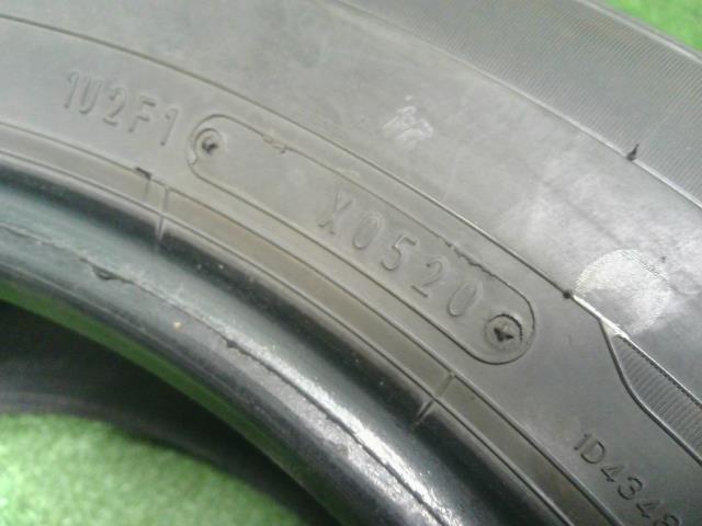 【中古】16インチ 夏 ノーマルタイヤ  215/60R16 4本 ダンロップ 20年製   自社品番250358