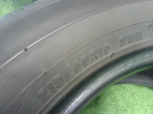 【中古】16インチ 夏 ノーマルタイヤ  215/60R16 4本 ダンロップ 20年製   自社品番250358