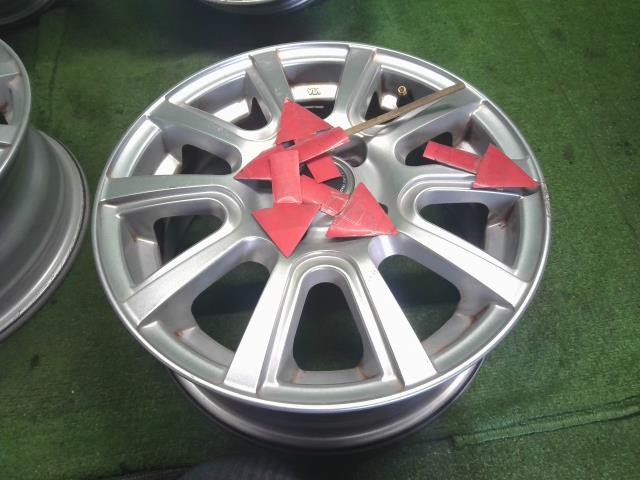 【中古】EXCEEDER 14インチ アルミホイール ヴィッツ外し  自社品番250368