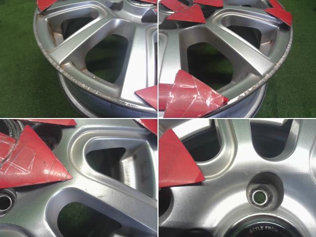 【中古】EXCEEDER 14インチ アルミホイール ヴィッツ外し  自社品番250368