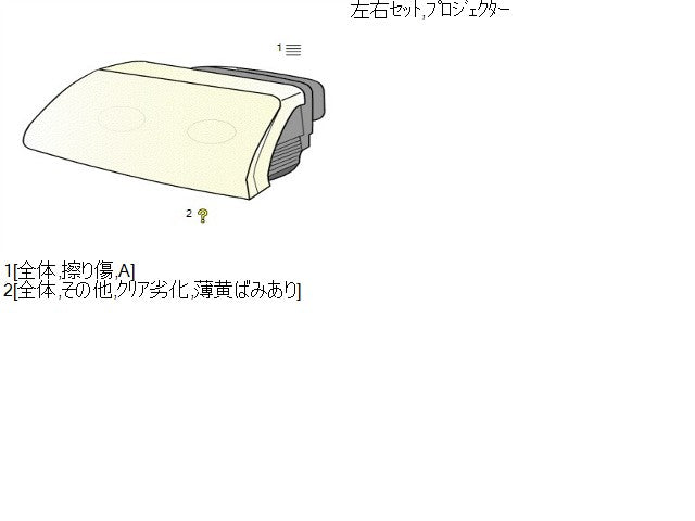 【中古】アイミーブ ZAA-HA3W 左右ヘッドランプ ライト 8301B905 自社品番250369 W13