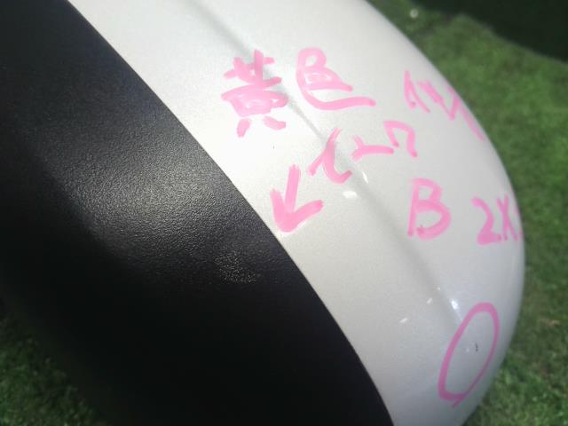 【中古】アイミーブ ZAA-HA3W 左ドアミラー サイドミラー 7632A603WA 自社品番250369 W13