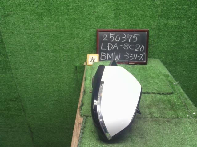 【中古】BMW 3シリーズ LDA-8C20 左ドアミラー サイドミラー 51 16 7 459 115 自社品番250375