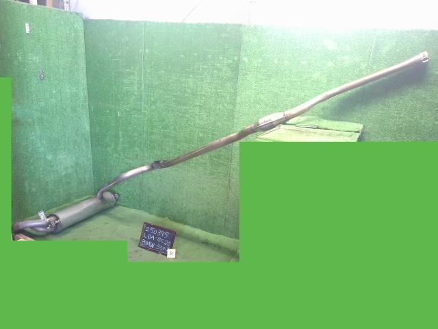 【中古】BMW 3シリーズ LDA-8C20 リア　マフラー 18 30 8 597 043 自社品番250375