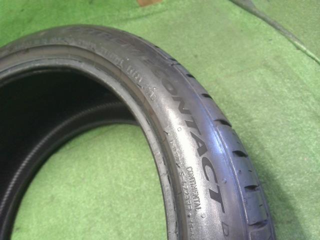 【中古】19インチ 夏 ノーマルタイヤ 255/35ZR19 2本 コンチネンタル 23年製 自社品番250375