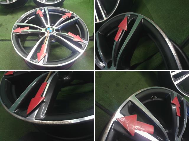 【中古】BMW 3シリーズ LDA-8C20 純正 アルミホイール 19インチ  36 11 7 852 493 自社品番250375