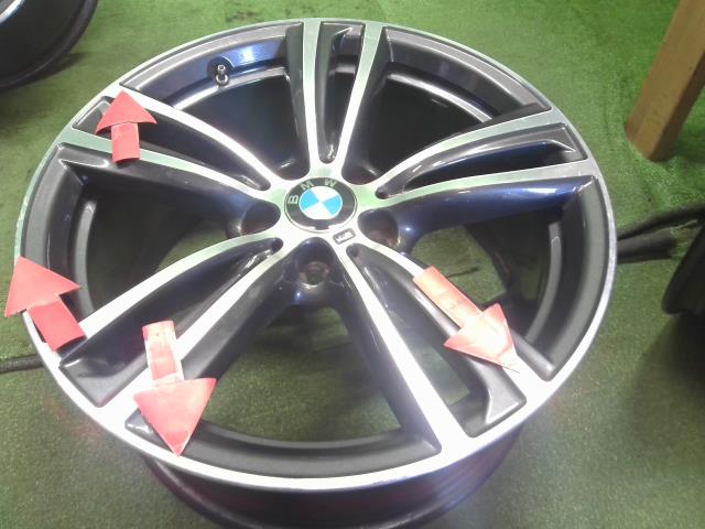 【中古】BMW 3シリーズ LDA-8C20 純正 アルミホイール 19インチ  36 11 7 852 493 自社品番250375