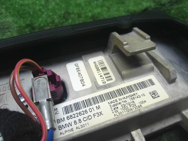 【中古】BMW 3シリーズ LDA-8C20 マルチモニター 65 50 6 822 626 自社品番250375