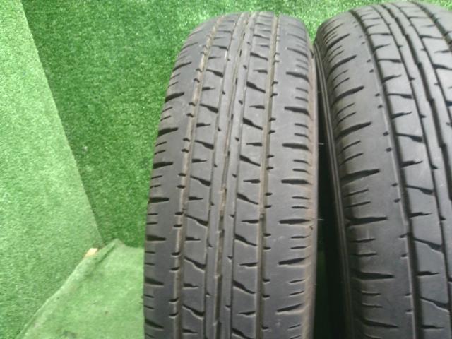 【中古】12インチ 夏 ノーマルタイヤ 145R12 6P 4本 ダンロップ   自社品番250392