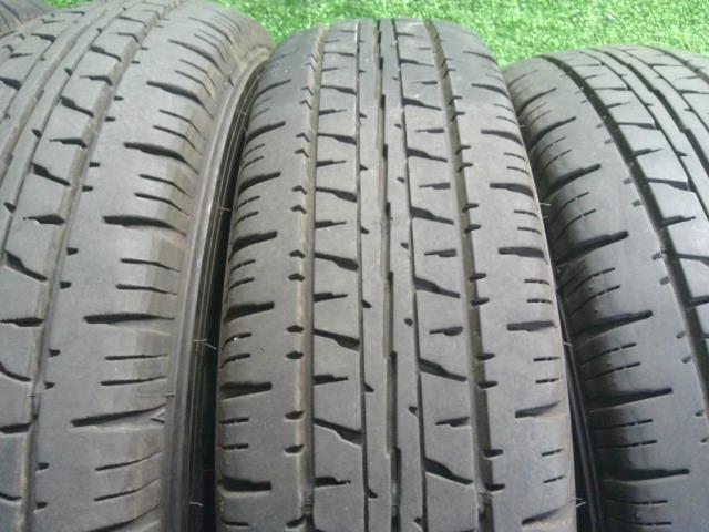 【中古】12インチ 夏 ノーマルタイヤ 145R12 6P 4本 ダンロップ   自社品番250392