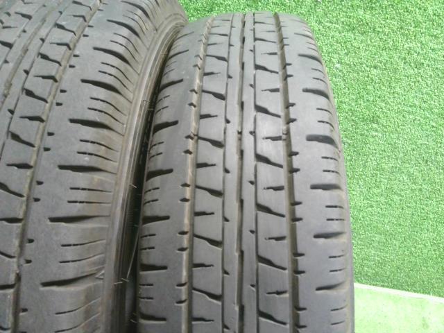 【中古】12インチ 夏 ノーマルタイヤ 145R12 6P 4本 ダンロップ   自社品番250392