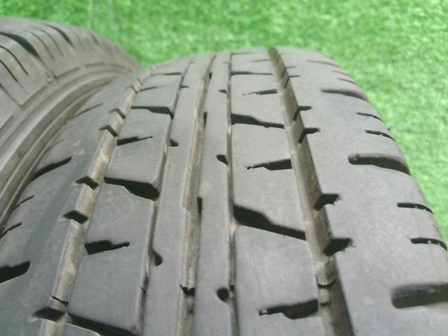 【中古】12インチ 夏 ノーマルタイヤ 145R12 6P 4本 ダンロップ   自社品番250392