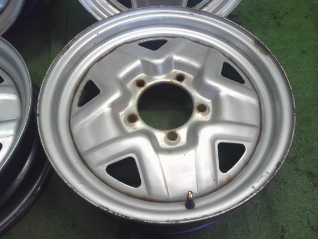 【中古】ジムニー TA-JB23W 純正 スチールホイール 16インチ 4本 43210-80711-27S 自社品番250393 Z2S