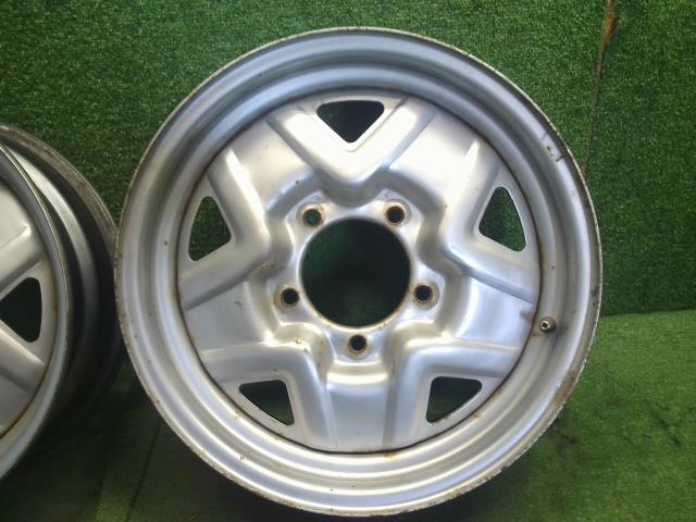 【中古】ジムニー TA-JB23W 純正 スチールホイール 16インチ 4本 43210-80711-27S 自社品番250393 Z2S