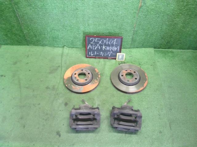 【中古】ルノー カングー ABA-KWK4M フロントディスクローター キャリパー 465017981R 自社品番250404