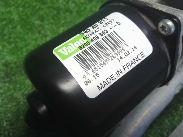 【中古】ルノー カングー ABA-KWK4M フロントワイパーモーター 8200409693 自社品番250404