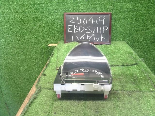 【中古】ハイゼット EBD-S211P スピードメーター 83220-B5A80 自社品番250419 W09