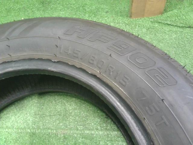 【中古】13インチ 夏 ノーマルタイヤ 145/80R13 4本 HIFLY 23年製  自社品番250424
