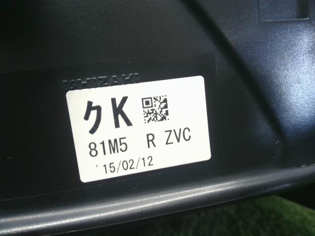 【中古】スペーシア DBA-MK32S 右ドアミラー サイドミラー 847Y1-81MV3 自社品番250442 ZVC