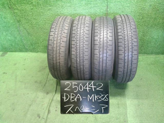 【中古】14インチ 夏 ノーマルタイヤ 155/65R14 4本 ブリヂストン 24年製 自社品番250442