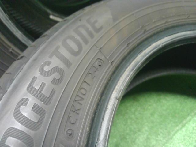 【中古】14インチ 夏 ノーマルタイヤ 155/65R14 4本 ブリヂストン 24年製 自社品番250442