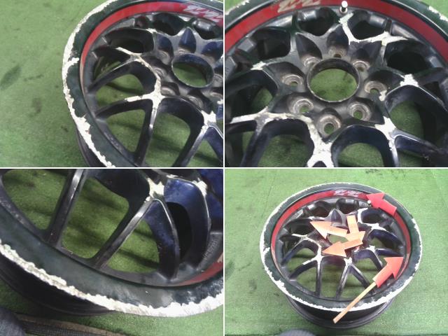 【中古】COLIN 14インチ アルミホイール アルト HBD-HA36V外し  自社品番250443